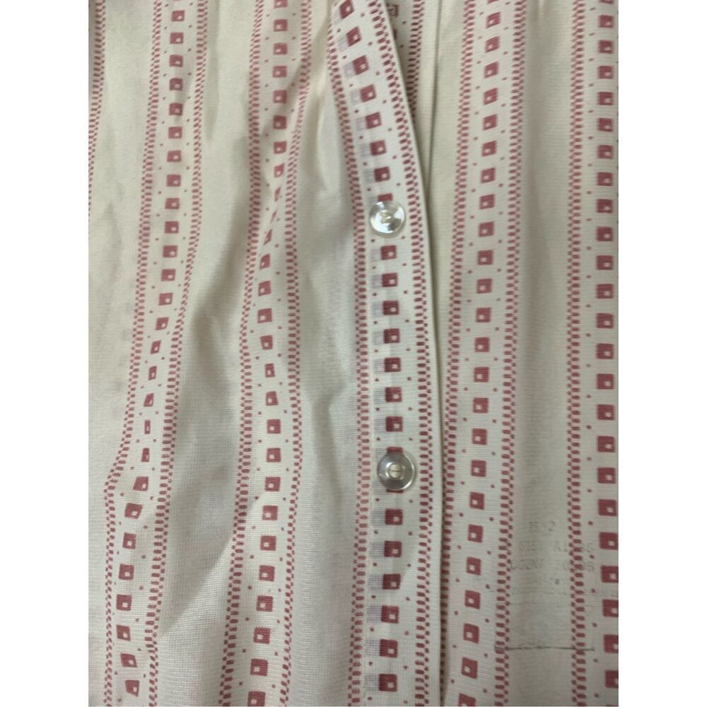 Vintage Patterned Button Down Top - image 3